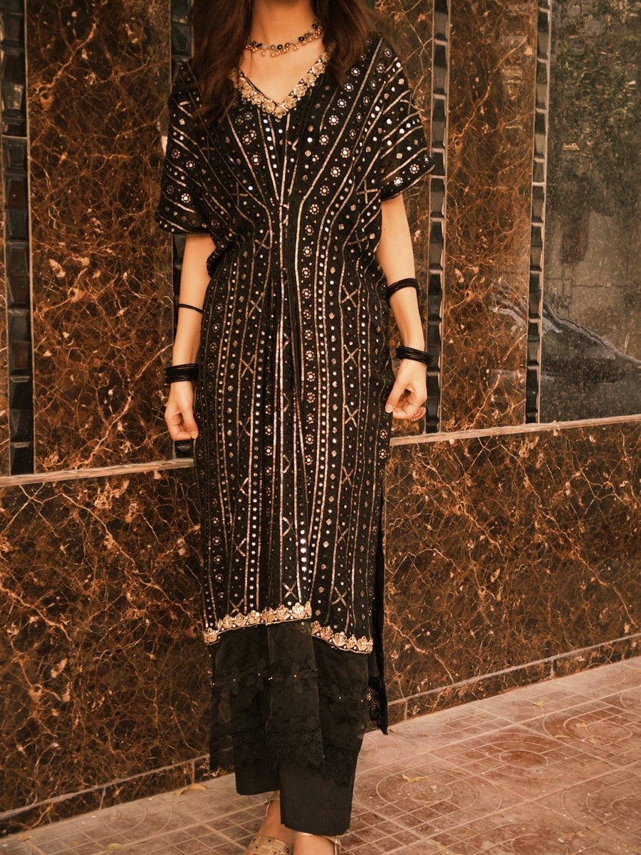 Noir Celeste Kaftan