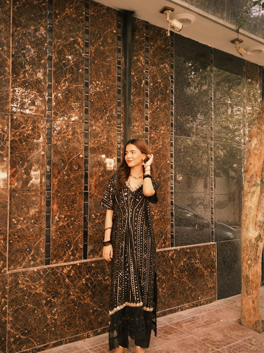 Noir Celeste Kaftan