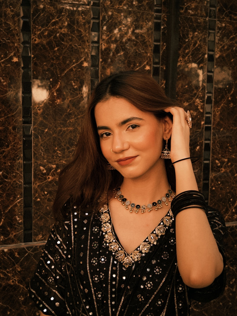 Noir Celeste Kaftan