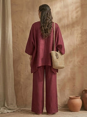 Amara Draped Set