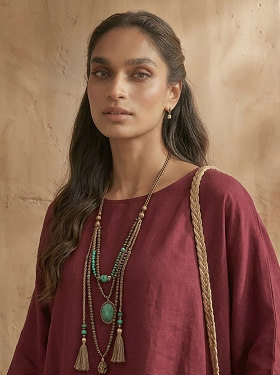 Amara Draped Set