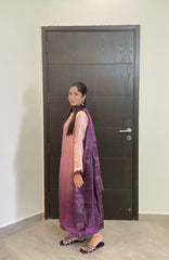 Plum Tie-Dye Ensemble