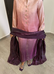 Plum Tie-Dye Ensemble