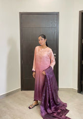 Plum Tie-Dye Ensemble